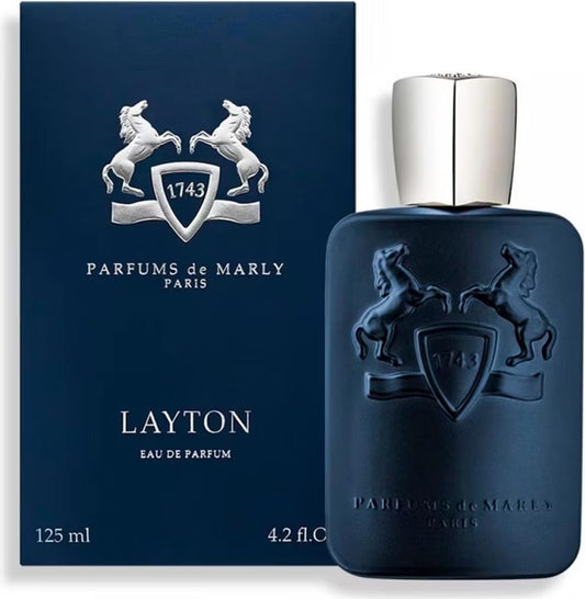 Flacon Layton de Parfums de Marly, eau de parfum, vue de face.