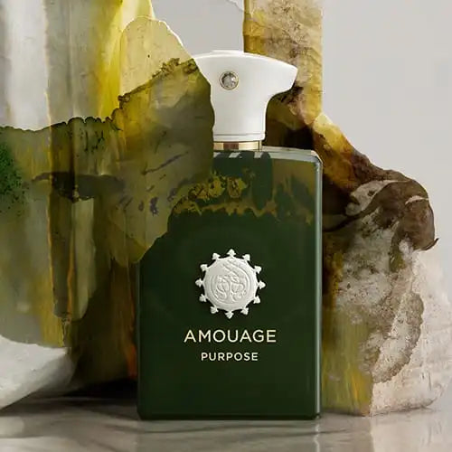Flacon Amouage Purpose eau de parfum 100ml, vue du produit.