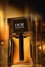 Flacon Dior Homme Intense, eau de parfum 100 ml, vue de face.