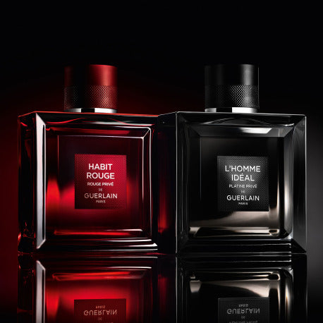 Habit Rouge Rouge Privé Guerlain, second angle du flacon.