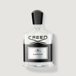 Flacon Creed Aventus, eau de parfum 100 ml, vue de face sur fond neutre.
