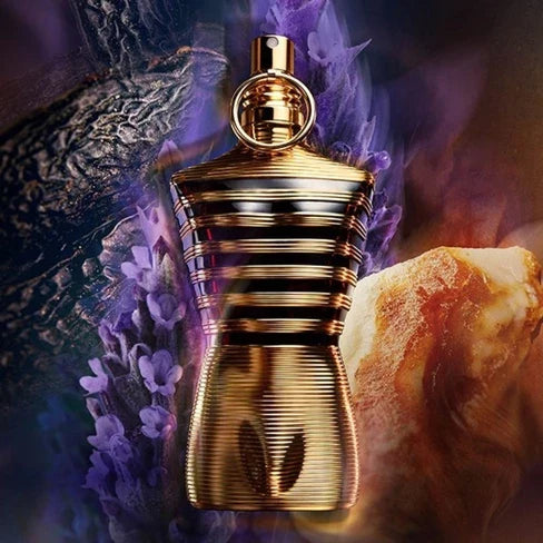 Le Male Elixir Jean Paul Gaultier, second angle de présentation.