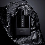Prada Luna Rossa Black, présentation complète flacon et boîte.