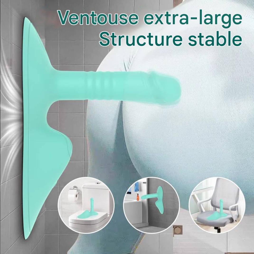 Accessoire intime 2-en-1 en silicone premium, vue complémentaire du produit.